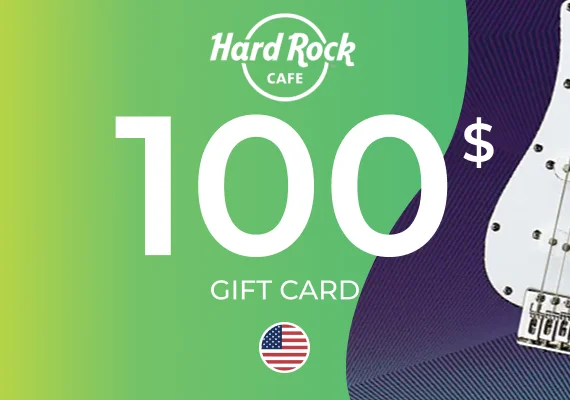 Hard Rock Cafe Gift Card 100 USD