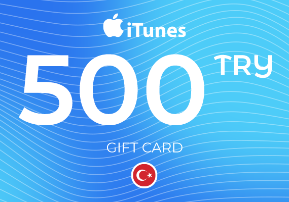 iTunes Gift Card 500 TRY iTunes Gift Card 500 TRY