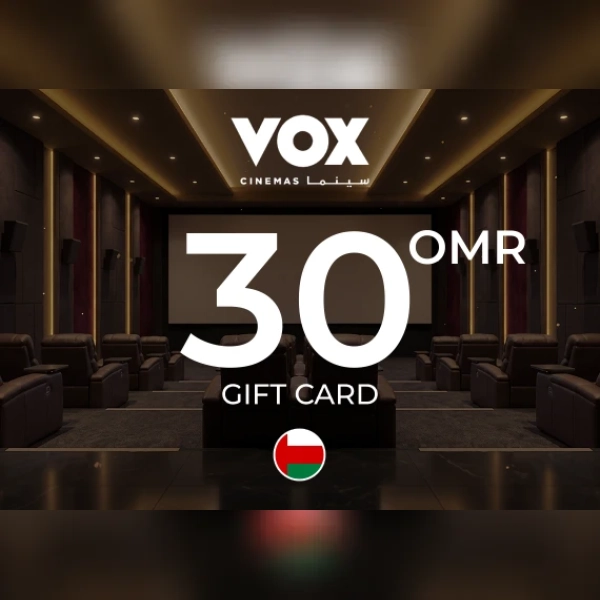 VOX Cinemas Gift Card 30 OMR Key - OMAN