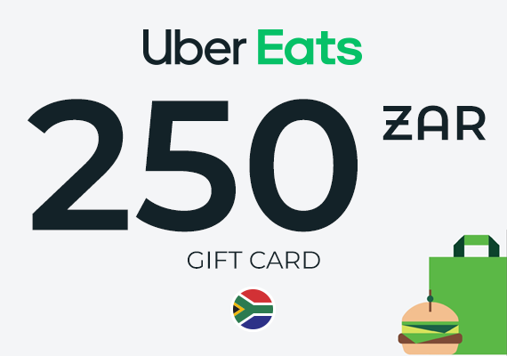 Uber Eats Gift Card 250 ZAR Uber Eats Gift Card 250 ZAR