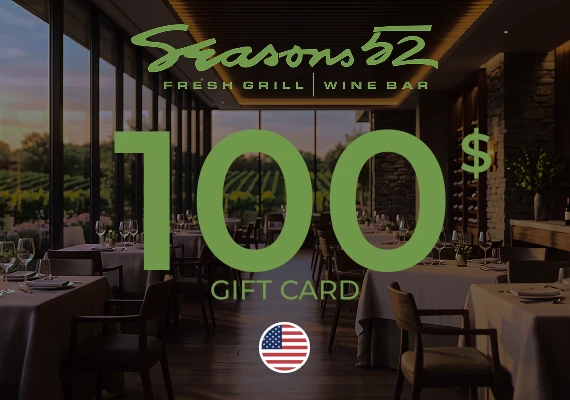 Seasons 52 Gift Card 100 USD