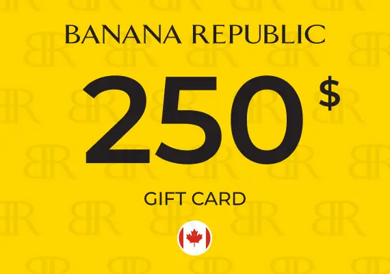 Banana Republic Gift Card 250 CAD