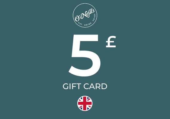 O’Neill’s Gift Card 5 GBP