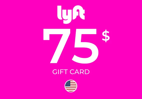 Lyft Gift Card 75 USD Key - UNITED STATES