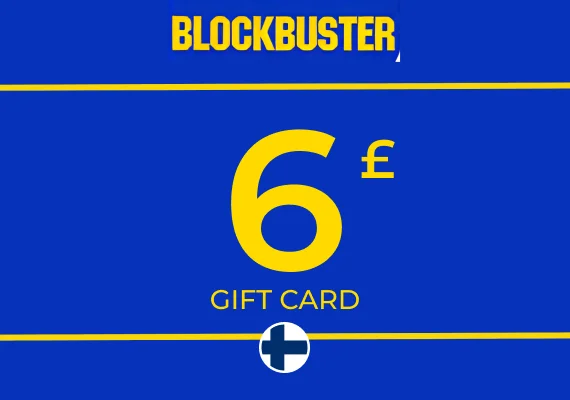 Blockbuster Gift Card 6 EUR