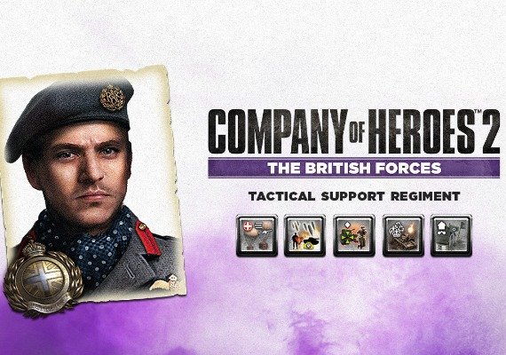 Company of Heroes 2 - British Commander: Tactical Support Regiment (DLC) (PC) Steam Key - GLOBAL