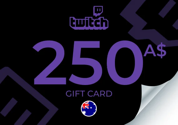 Twitch Gift Card 250 AUD