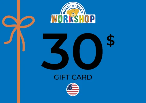 Build-A-Bear Workshop Gift Card 30 USD