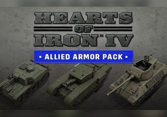Hearts of Iron IV: Allied Armor Pack (DLC) (PC) Hearts of Iron IV: Allied Armor Pack (DLC) (PC)