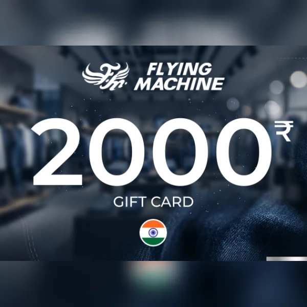 Flying Machine Gift Card 2000 INR Key - INDIA