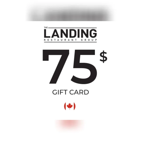 The Landing Restaurant Group Gift Card 75 CAD Key - CANADA