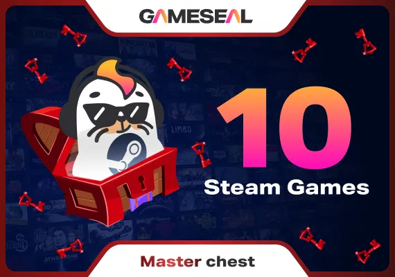 Gameseal 10x Steam games Master chest (PC)