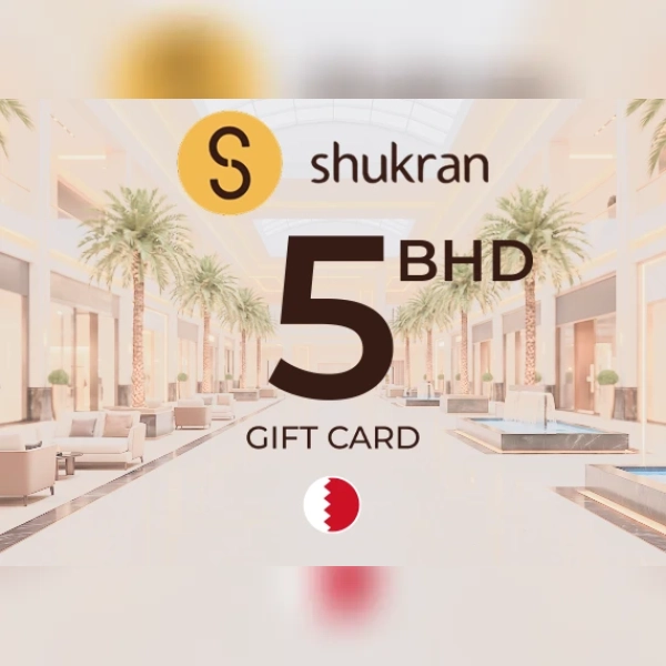 Shukran Gift Card 5 BHD Key - BAHRAIN