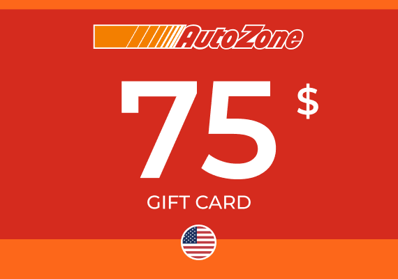 AutoZone® Gift Card 75 USD