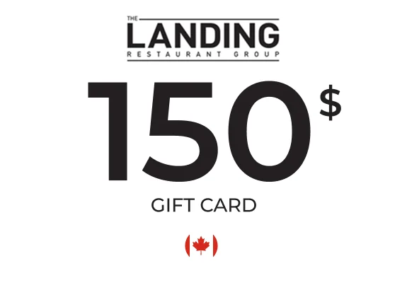 The Landing Restaurant Group Gift Card 150 CAD