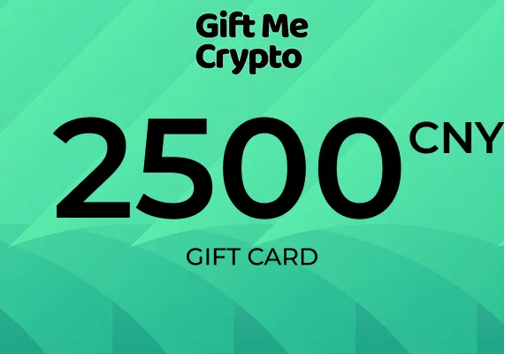Gift Me Crypto Gift Card 2500 CNY