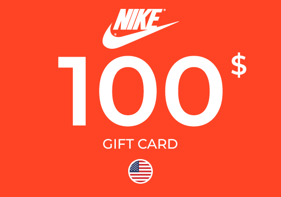 Nike Store Gift Card 100 USD Nike Store Gift Card 100 USD