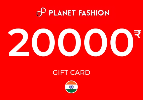 Planet Fashion Gift Card 20000 INR