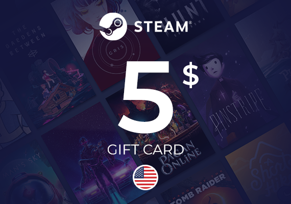 Steam Wallet Gift Card 5 USD Key - Seal-iously the best offers at GameSeal