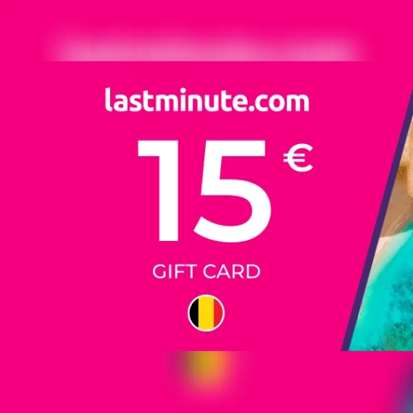 lastminute.com Holiday Gift Card 15 EUR Key - BELGIUM