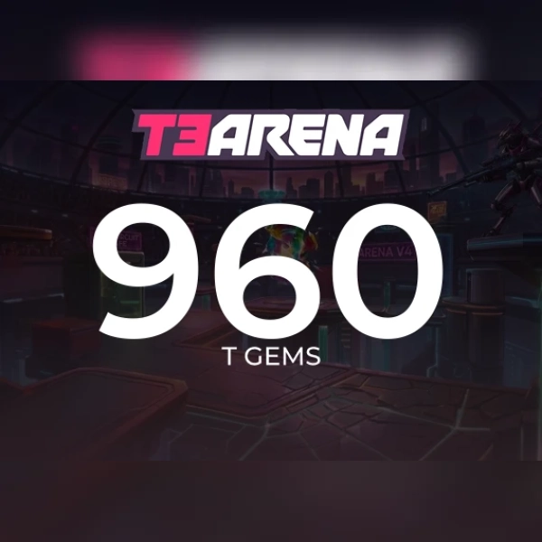 T3 Arena - 960 T Gems Direct Top-Up - GLOBAL