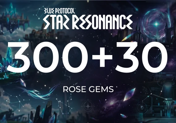 Blue Protocol: Star Resonance - 300 + 30 Rose Gem