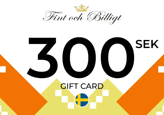 Fint och Billigt Gift Card 300 SEK
