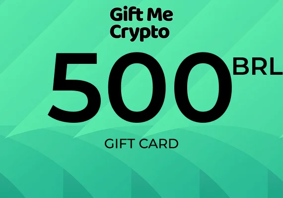 Gift Me Crypto Gift Card 500 BRL