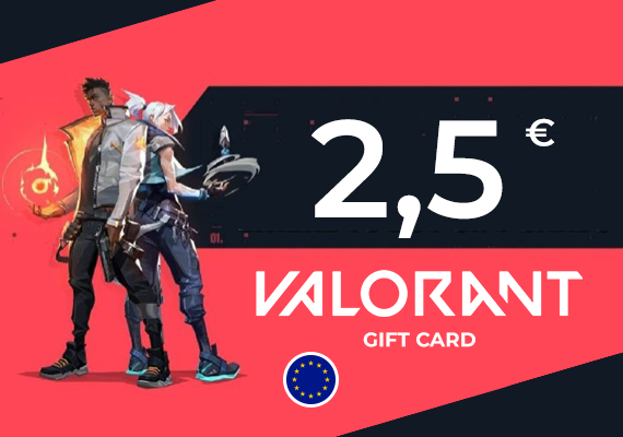 VALORANT Gift Card 2.5 EUR VALORANT Gift Card 2.5 EUR