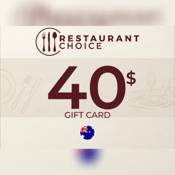 Restaurant Choice Gift Card 40 AUD Key - AUSTRALIA
