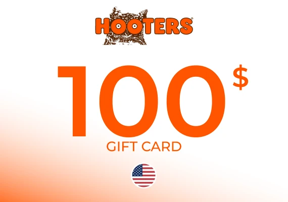 Hooters - No API Cancellation Gift Card 100 USD