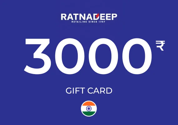 Ratnadeep Super Market Gift Card 3000 INR