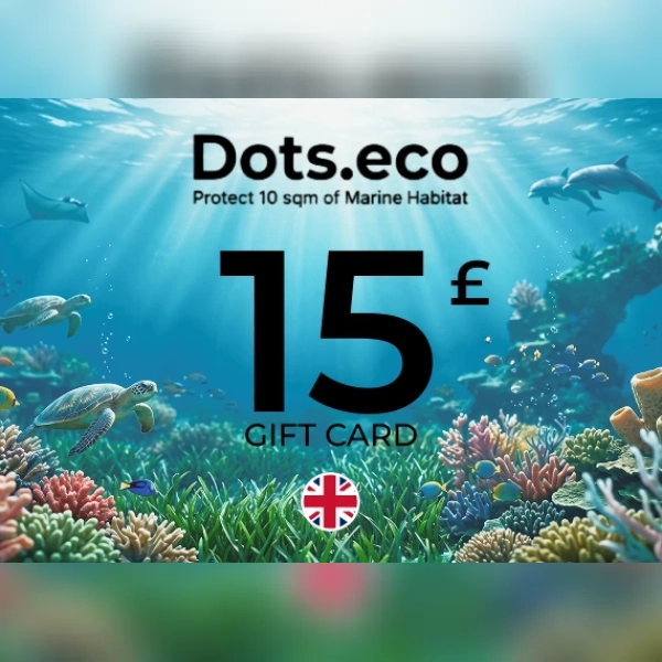 Dots.eco - Protect 10 sqm of Marine Habitat Gift Card 15 GBP Key - UNITED KINGDOM