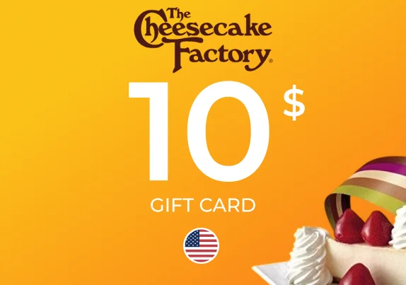 The Cheesecake Factory Gift Card 10 USD