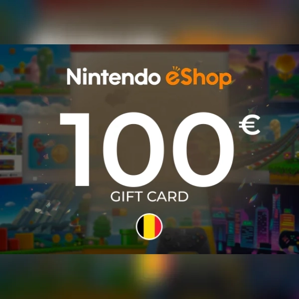 Nintendo eShop Digital Code Gift Card 100 EUR Key - BELGIUM