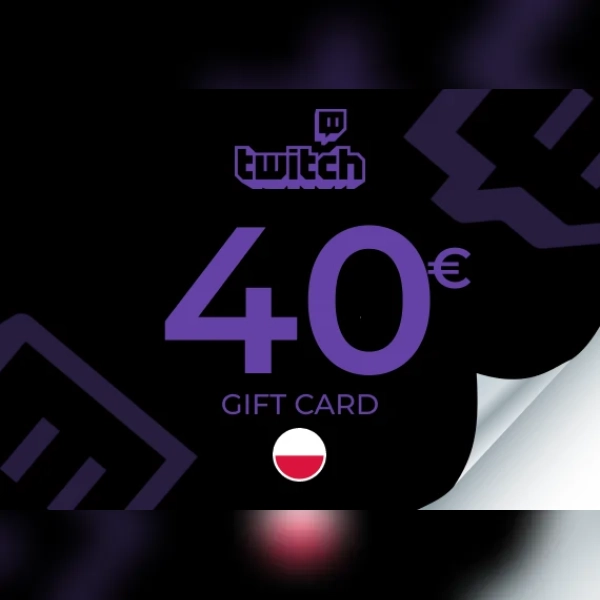 Twitch Gift Card 40 EUR Key - POLAND