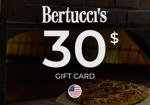 Bertucci's Gift Card 30 USD
