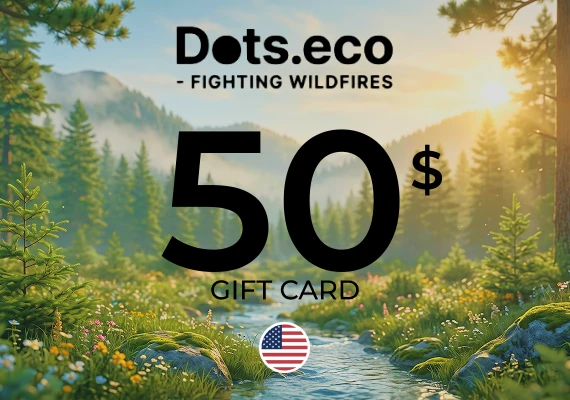 Dots.eco - Fighting Wildfires Gift Card 50 USD