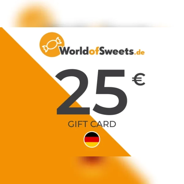 World of Sweets Gift Card 25 EUR Key - GERMANY