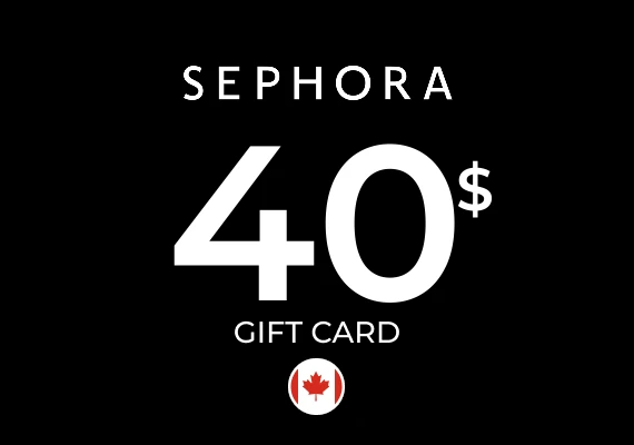 Sephora Gift Card 40 CAD