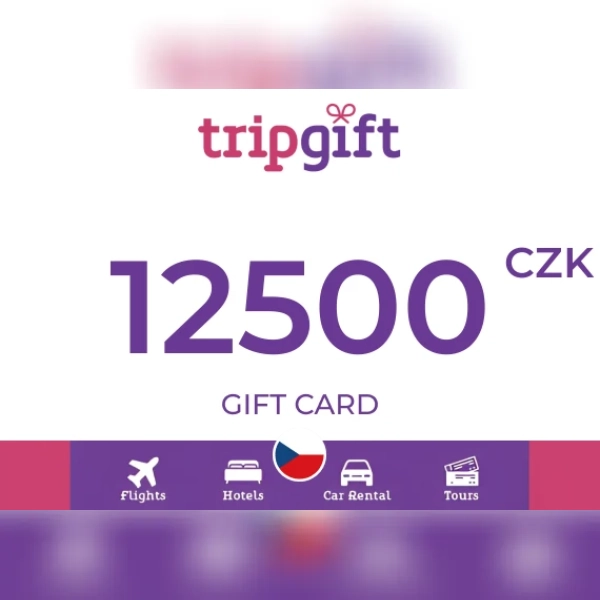 TripGift Gift Card 12500 CZK Key - CZECH REPUBLIC