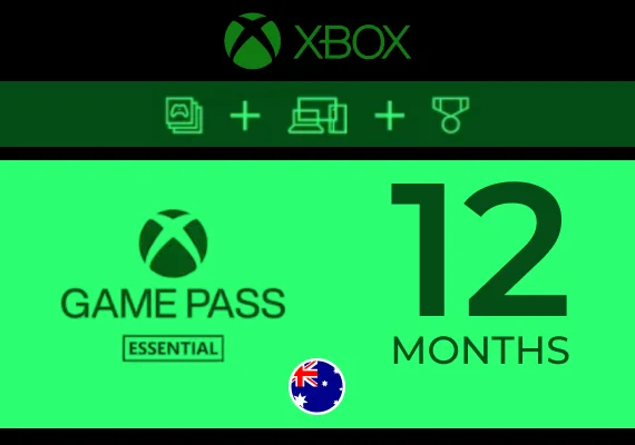 Xbox Game Pass Core (Essential) 12 Months Xbox Live Key - AUSTRALIA