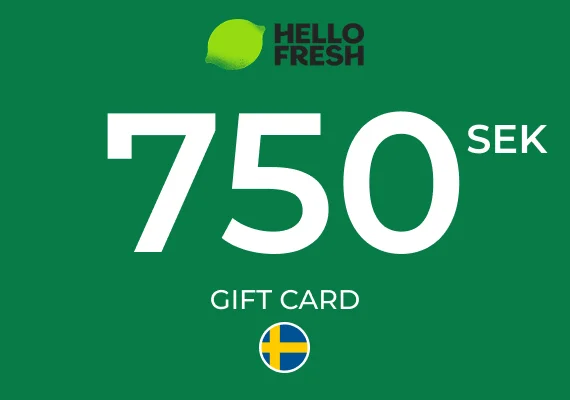 HelloFresh Gift Card 750 SEK