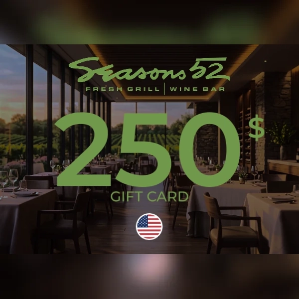 Seasons 52 Gift Card 250 USD Key - UNITED STATES