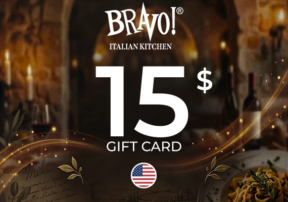 Bravo Italian Kitchen Gift Card 15 USD