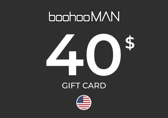 BoohooMAN Gift Card 40 USD
