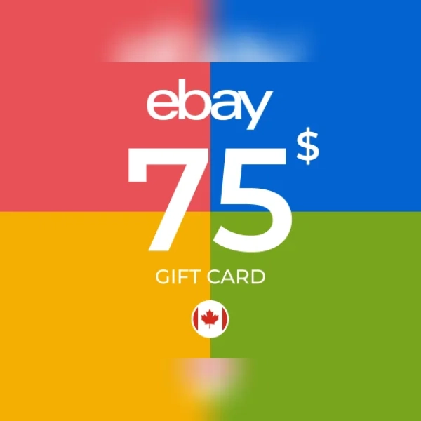 eBay Gift Card 75 CAD Key - CANADA