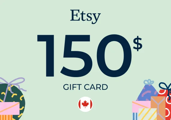 Etsy Gift Card 150 CAD