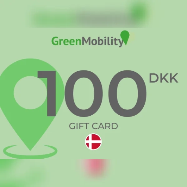 GreenMobility Gift Card 100 DKK Key - DENMARK