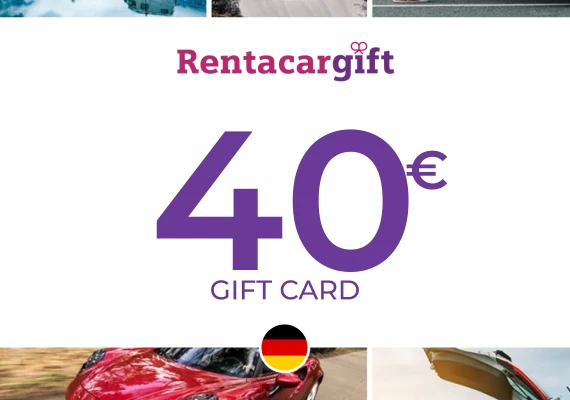 RentacarGift Gift Card 40 EUR
